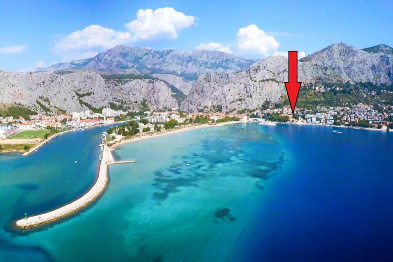 Sunny Vista Apartment Omiš Kültér fotó