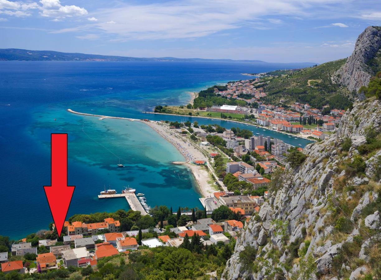 Sunny Vista Apartment Omiš Kültér fotó