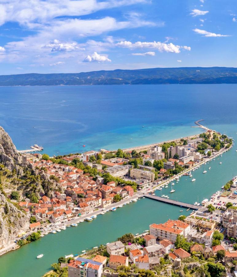 Sunny Vista Apartment Omiš Kültér fotó